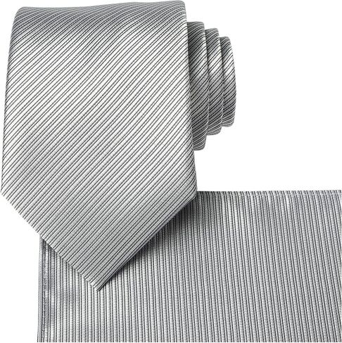 KissTies Mens Solid Tie Pure Color Necktie in Kuwait