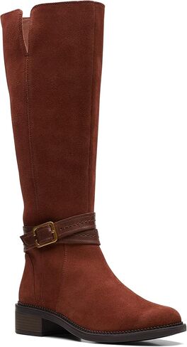 Clarks Women's Maye Shine Knee High Boot in Kuwait