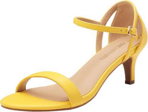صنادل نسائية من DREAM PAIRS بكعب عالٍ مفتوح من الأمام من Lexii Fashion in Kuwait