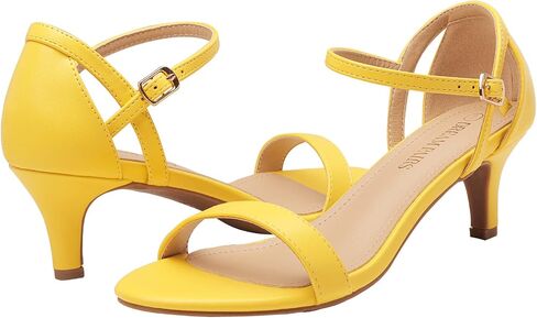 صنادل نسائية من DREAM PAIRS بكعب عالٍ مفتوح من الأمام من Lexii Fashion in Kuwait