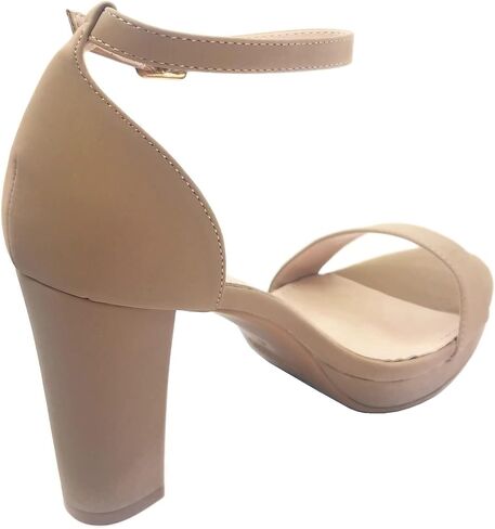 TOP Moda Platform High Heel Open Toe Dress Sandal Over the Toe Strap in Saudi Arabia