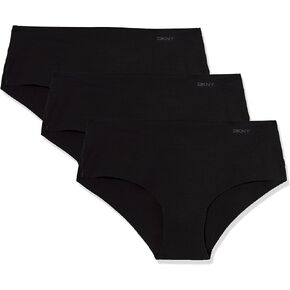 سراويل داخلية نسائية من DKNY Litewear Cut Anywhere Hipster مكونة من 3 قطع في عبوات متعددة