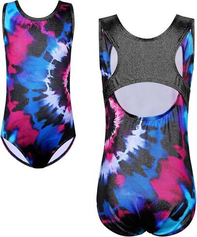 XFGIRLS Leotards For Girls Gymnastics Sparkly Ballet Dance Activewear With Tumbling in Kuwait