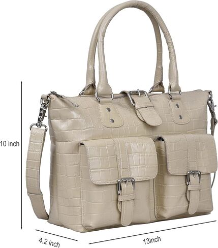 ANTONIO VALERIA Beck Hunter Leather Top Handle Bag for Women in Kuwait