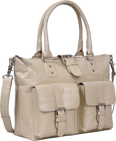 ANTONIO VALERIA Beck Hunter Leather Top Handle Bag for Women in Kuwait