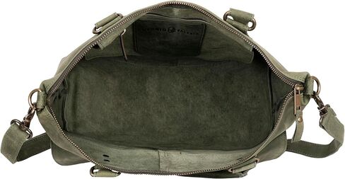 ANTONIO VALERIA Beck Hunter Leather Top Handle Bag for Women in Kuwait