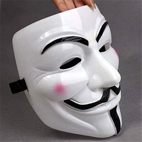 قناع هالوين من الراتنج لشخصية انونيموس جاي فوكس من او ام تي ام في فور فينديتا in Kuwait
