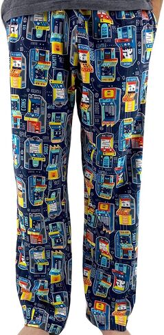 ROCK ATOLL Men's Colorful Patterned Soft Jersey Knit Pajama Lounge Pant Bottoms in Saudi Arabia