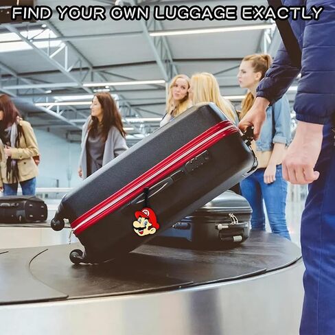 بطاقة امتعة العاب الفيديو، بطاقات سفر من السيليكون لشنط السفر للنساء وشنط الظهر وشنطة اليد وشنطة المدرسة للاطفال الاولاد والبنات، بطاقات تعريف لطيفة لبطاقة الهوية in Kuwait