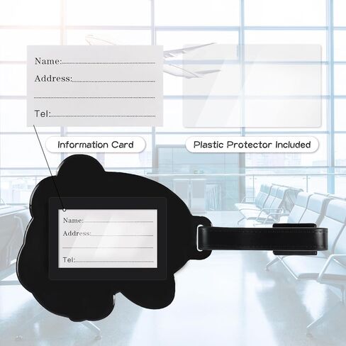 بطاقة امتعة العاب الفيديو، بطاقات سفر من السيليكون لشنط السفر للنساء وشنط الظهر وشنطة اليد وشنطة المدرسة للاطفال الاولاد والبنات، بطاقات تعريف لطيفة لبطاقة الهوية in Kuwait