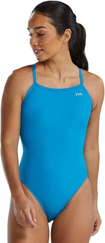 TYR Women's Tyreco Solid Diamondback Swimsuit in Kuwait