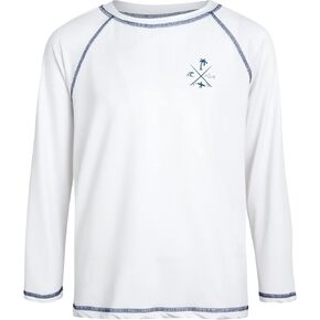 قميص Rash Guard للأولاد من Quad Seven - قميص سباحة بأكمام طويلة (الحجم: 5-18) in Kuwait