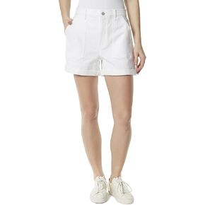 شورت جينز نسائي عالي الارتفاع على شكل حرف A من FRAYED Jeans in Kuwait