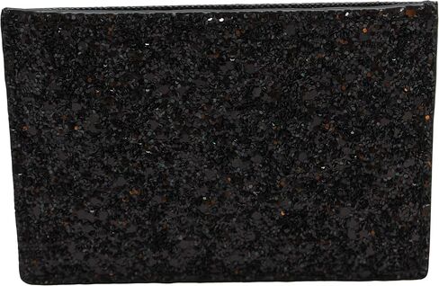 Kate Spade New York Graham Greta Court Wallet Business Credit Card Case Glitter Black, Small in Saudi Arabia