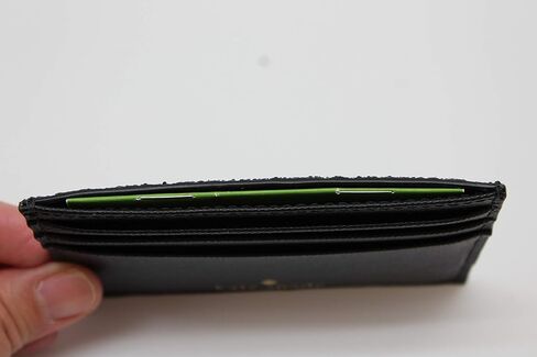 Kate Spade New York Graham Greta Court Wallet Business Credit Card Case Glitter Black, Small in Saudi Arabia