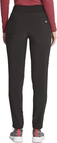Dickies EDS Essentials Women Scrubs Pant Mid Rise Tapered Leg Pull-on DK090 in Saudi Arabia