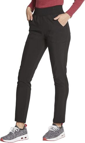 Dickies EDS Essentials Women Scrubs Pant Mid Rise Tapered Leg Pull-on DK090 in Saudi Arabia
