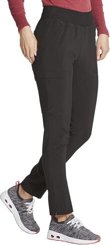 Dickies EDS Essentials Women Scrubs Pant Mid Rise Tapered Leg Pull-on DK090 in Saudi Arabia