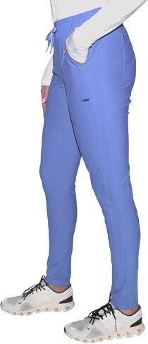 LUV STRUK Compassion Loving 747 Women’s Drawstring Slim Fit Tapered Leg Stretch Pant in Kuwait