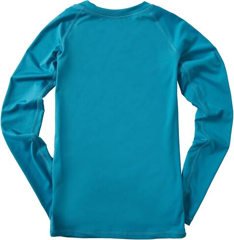 Volcom Boys' Lido Solid Lycra Long Sleeve Rashguard 50+ Uv Protection in Saudi Arabia