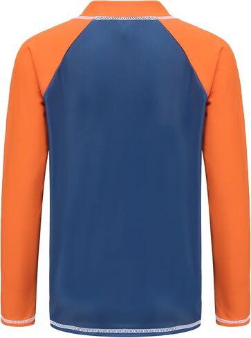 Lollisy Boys Rash Guard قطعة واحدة ملابس سباحة بأكمام طويلة قميص سباحة للأطفال in Saudi Arabia