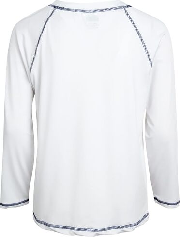 قميص Rash Guard للأولاد من Quad Seven - قميص سباحة بأكمام طويلة (الحجم: 5-18) in Kuwait