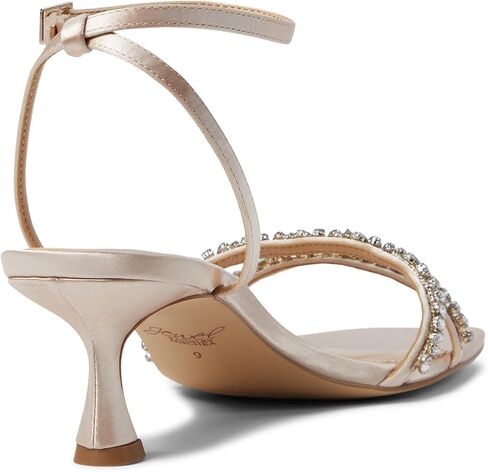 Jewel Badgley Mischka Marley Kitten Heel Sandal in Saudi Arabia