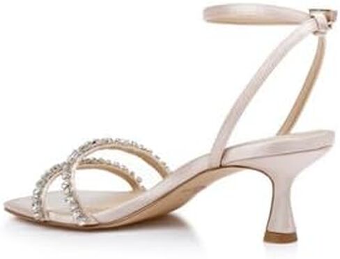 Jewel Badgley Mischka Marley Kitten Heel Sandal in Saudi Arabia