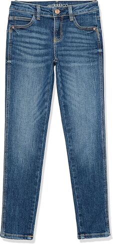 GUESS Girls' Stretch Denim Skinny 5 Pocket Jean in Saudi Arabia