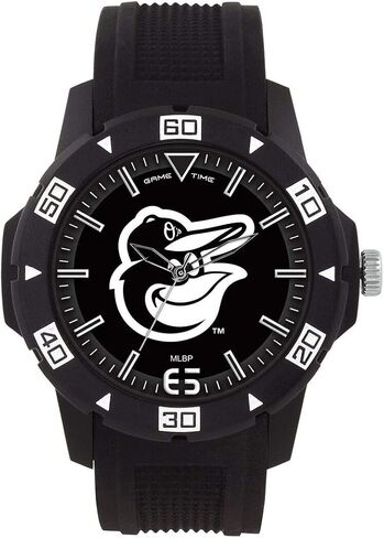 Game Time MLB Fan Automatic Series Watch, Black, 49.50mm in Saudi Arabia