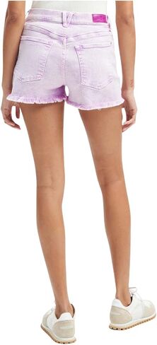 7 For All Mankind Women's Monroe Cuttoff Short Pink in Saudi Arabia