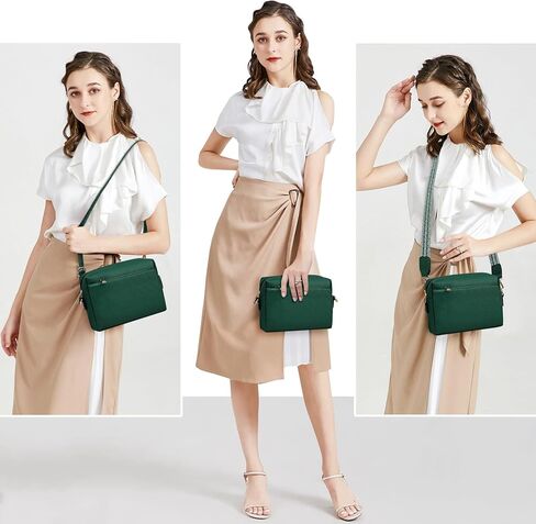 COCIFER Crossbody Bags for Women Vegan Leather Purses Women's Shoulder Handbags Wallet Satchel Small Cross Body Purse in Saudi Arabia