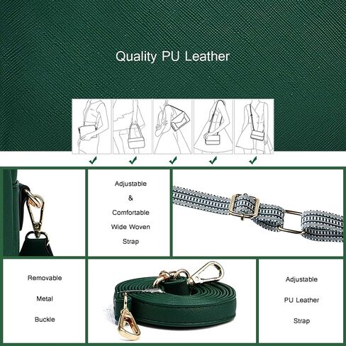 COCIFER Crossbody Bags for Women Vegan Leather Purses Women's Shoulder Handbags Wallet Satchel Small Cross Body Purse in Saudi Arabia