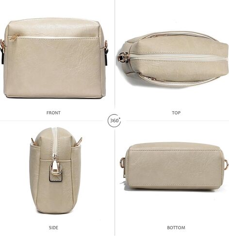 COCIFER Crossbody Bags for Women Vegan Leather Purses Women's Shoulder Handbags Wallet Satchel Small Cross Body Purse in Kuwait