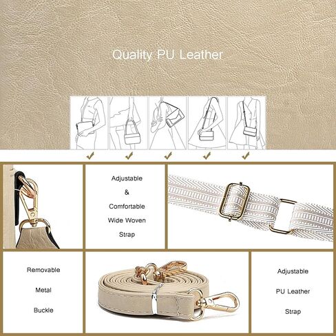 COCIFER Crossbody Bags for Women Vegan Leather Purses Women's Shoulder Handbags Wallet Satchel Small Cross Body Purse in Kuwait