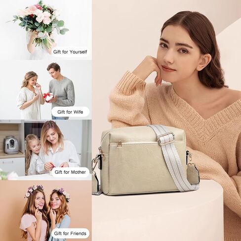 COCIFER Crossbody Bags for Women Vegan Leather Purses Women's Shoulder Handbags Wallet Satchel Small Cross Body Purse in Kuwait