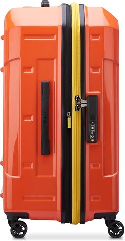 حقيبة ديلسي باريس ريمبارت قابلة للتوسيع ذات الجانب الصلب مع عجلات دوارة، أخضر عسكري، صندوق متوسط ​​مربع مقاس 26 بوصة in Kuwait