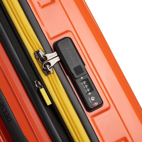 حقيبة ديلسي باريس ريمبارت قابلة للتوسيع ذات الجانب الصلب مع عجلات دوارة، أخضر عسكري، صندوق متوسط ​​مربع مقاس 26 بوصة in Kuwait