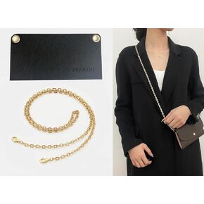 مجموعة تحويل من يسيكيمي لسارة اميلي محفظة طويلة من اللباد عالي الجودة مع سلسلة 47 انش in Kuwait