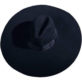 ByTheR Unisex Modern Chic Classic Style Floppy Wide Brim Fedora Hat in Saudi Arabia