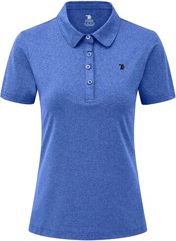 Rdruko Women's Golf Shirts Moisture Wicking Dry Fit Short Sleeve Polo Sports Casual Collared T Shirts in Saudi Arabia
