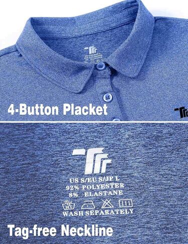 Rdruko Women's Golf Shirts Moisture Wicking Dry Fit Short Sleeve Polo Sports Casual Collared T Shirts in Saudi Arabia