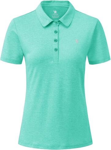 Rdruko Women's Golf Shirts Moisture Wicking Dry Fit Short Sleeve Polo Sports Casual Collared T Shirts in Saudi Arabia