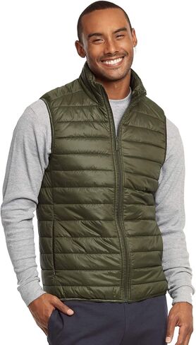 ET TU Men's Lightweight Puffer Vest in Kuwait