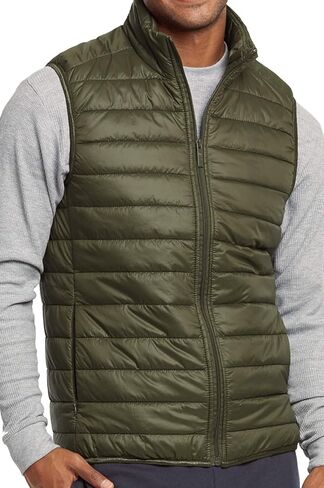 ET TU Men's Lightweight Puffer Vest in Kuwait