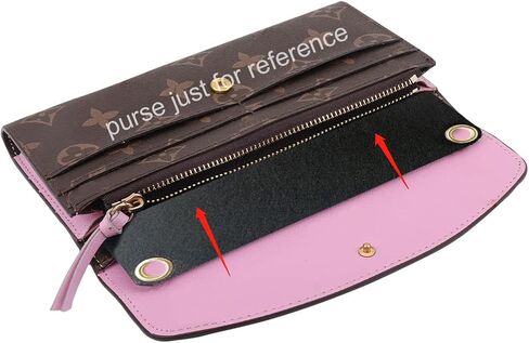 مجموعة تحويل من يسيكيمي لسارة اميلي محفظة طويلة من اللباد عالي الجودة مع سلسلة 47 انش in Kuwait