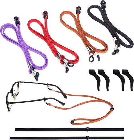 SUKKI Glasses Strap Holder - Eyeglass String Retainer Cord - Glasses Lanyard Chain Necklace in Kuwait