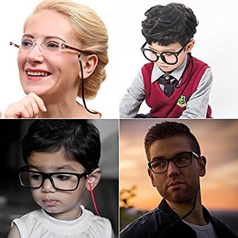 SUKKI Glasses Strap Holder - Eyeglass String Retainer Cord - Glasses Lanyard Chain Necklace in Kuwait