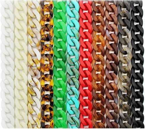 سلسلة مارفل من الأكريليك للنساء والرجال - مثبت النظارات - حزام حامل لحزام النظارات in Kuwait