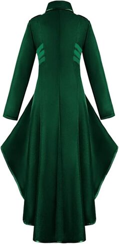 Gothic Steampunk Tailcoat Jacket for Women, Vintage Irregular Tuxedo Victorian Frock Coat Medieval Halloween Vampire Costumes in Saudi Arabia